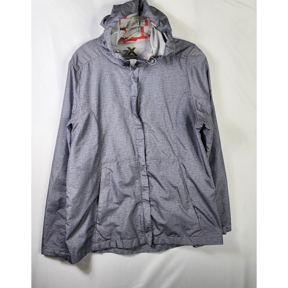 ZeroXposur Other - ZeroXposur Jacket Mens L Windbreaker Zipper Pockets Rain Coat Lightweight Gray